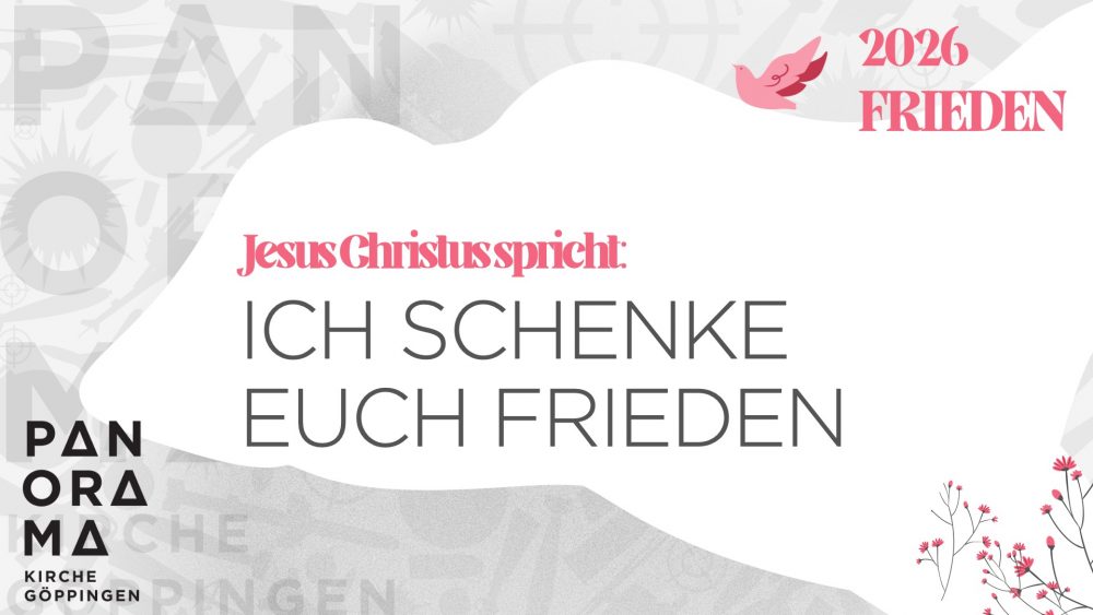 Ich schenke euch Frieden Image