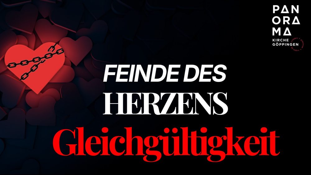 Gleichgültigkeit - und drei Schritte, wie man sie überwinden kann