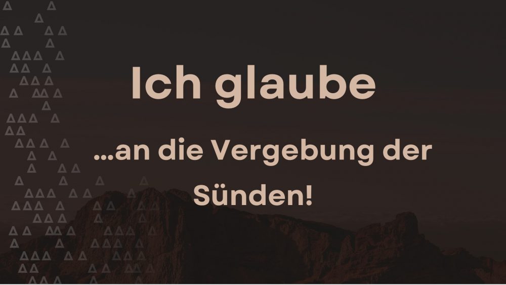 Vergebung