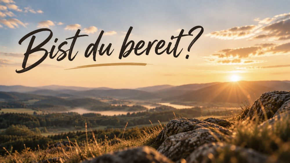 Bist du bereit